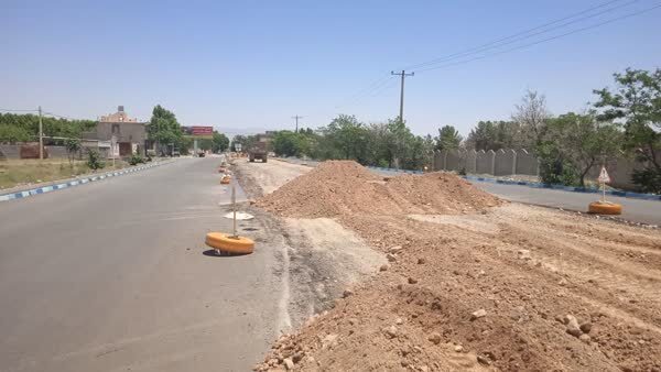 آغاز عملیات اجرایی مرحله سوم ساماندهی ورودی شهر گلمکان