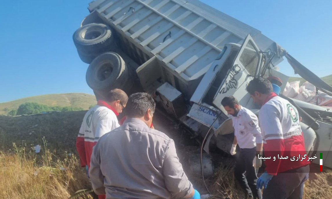 دو فوتی در حادثه تصادف در جاده بستان آباد به قره چمن