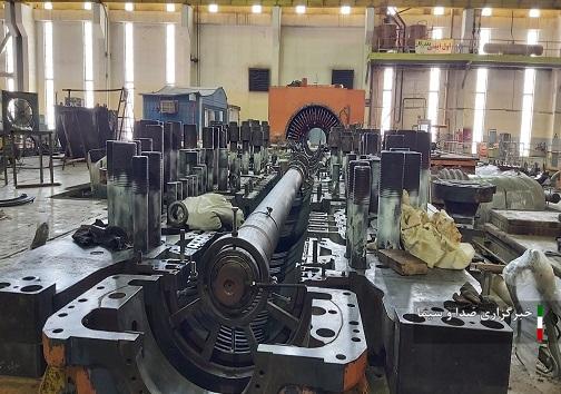 ساخت و بازسازی یکهزار قطعه صنعتی در نیروگاه رامین اهواز