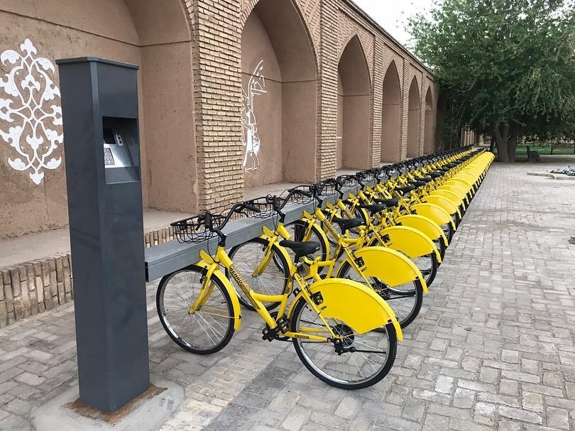 ۱۷ ایستگاه دوچرخه در شهر یزد فعال است