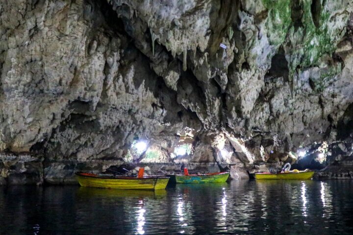 بازدید بیش از ۶۱ هزار گردشگر از غار آبی سهولان مهاباد