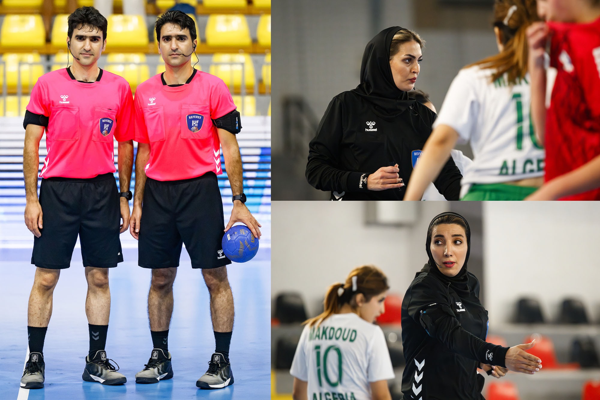 عملکرد درخشان ۲ گروه داوری هندبال ایران در قهرمانی جهان
