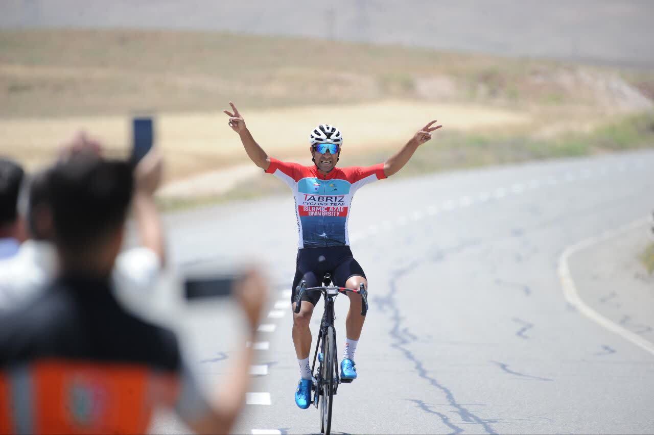 سیف اللهی قهرمان دوچرخه سواری استقامت جاده کشور شد