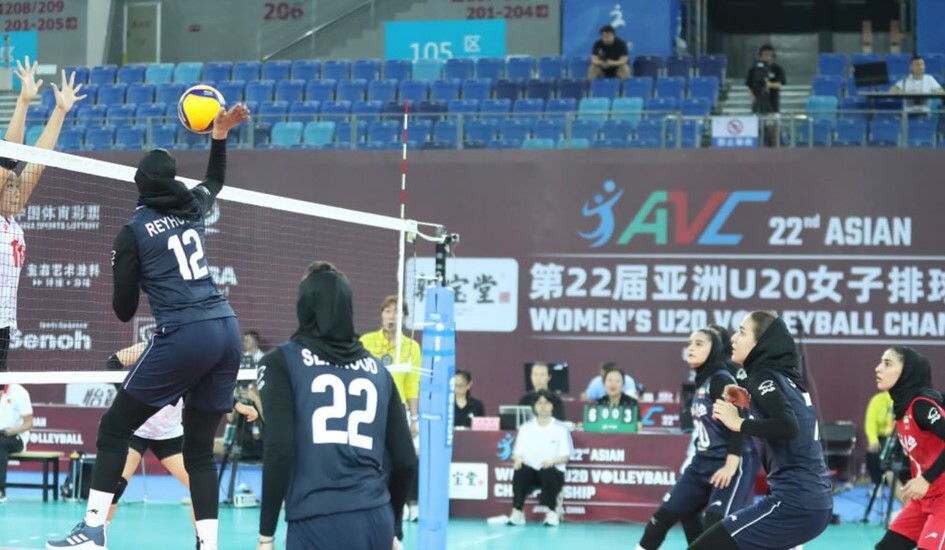والیبال قهرمانی دختران زیر ۲۰ سال آسیا؛ ایران مغلوب ویتنام شد