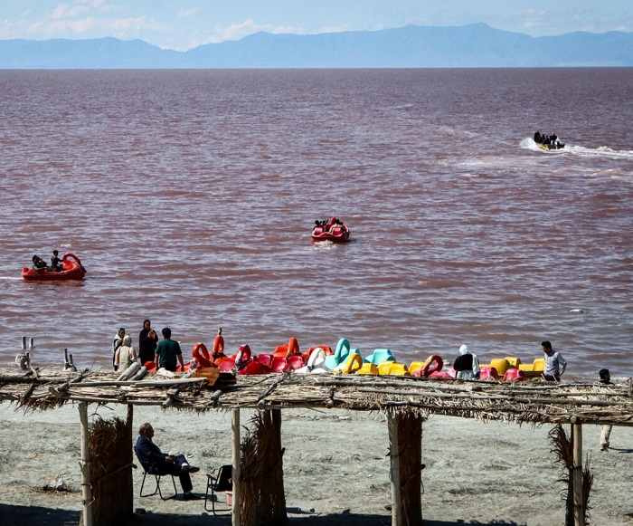 افزایش ۲۶ سانتی متری  تراز آبی دریاچه ارومیه