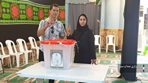 افزایش جمعیت رای دهندگان در شعب اخذ رای در خوزستان
