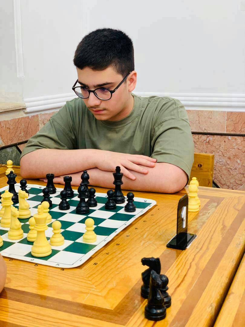 صدرنشینی شطرنج باز خوزستان در مسابقات بین المللی آذربایجان