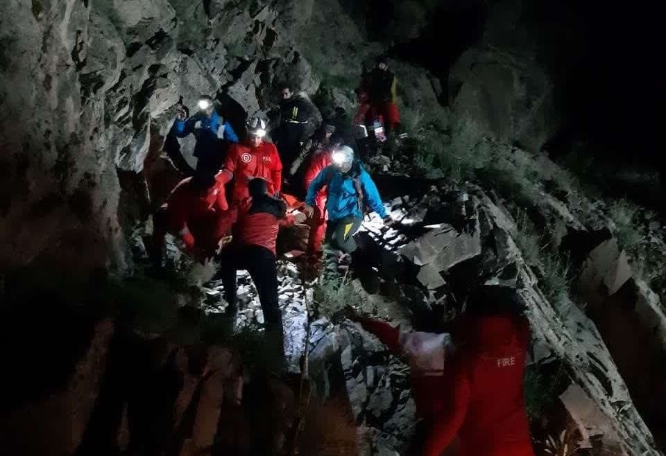 فوت نوجوان آران و بیدگلی در اثر سقوط از کوه