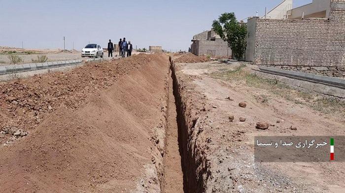 اتمام عملیات گازرسانی به فاز سوم طرح مسکن جوانان روستای صرم 