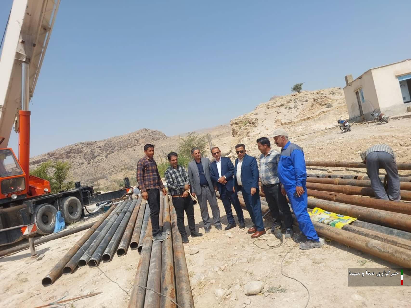 افتتاح طرح تامین آب آشامیدنی روستای شهرک فجر داراب