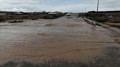 تخریب بیش از ۳۰ منزل مسکونی روستایی در خوشاب بر اثر وقوع سیلاب