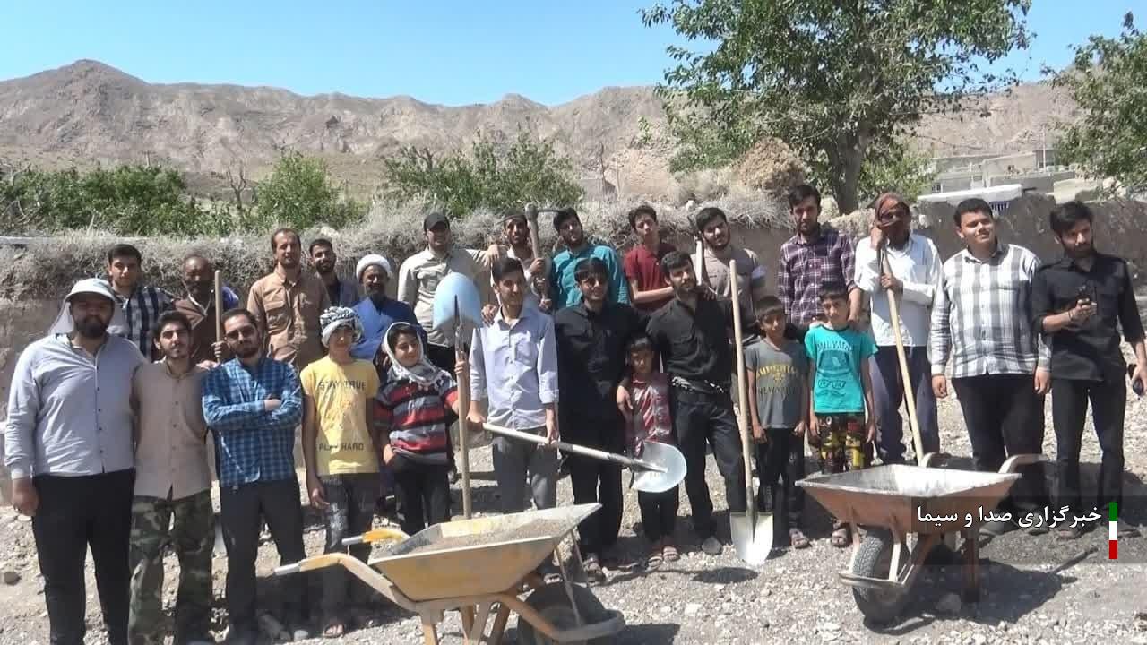 خدمت جهادی در دمای .. درجه در درح