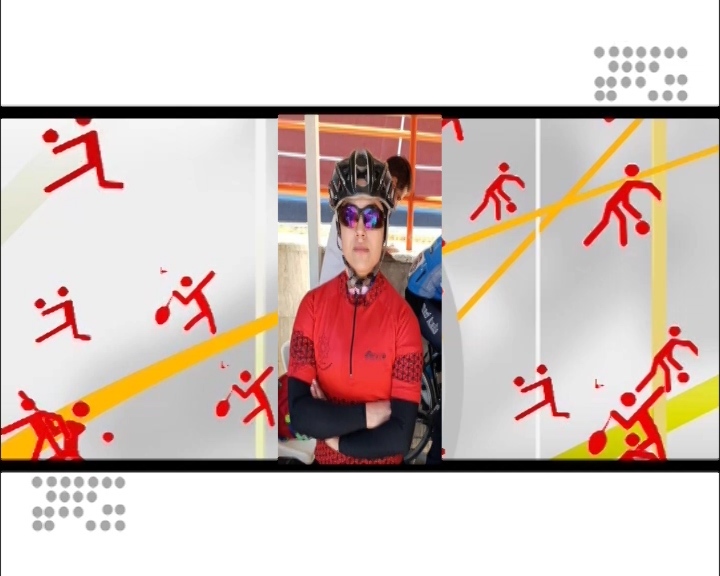 مدال آوری بانوی دامغانی در مسابقات دوچرخه سواری کشور