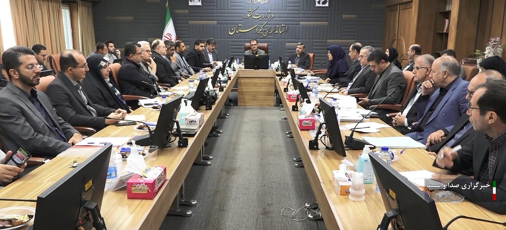 برگزاری جلسه شورای برنامه ریزی وتوسعه با محوریت برداشت گندم در استان کردستان