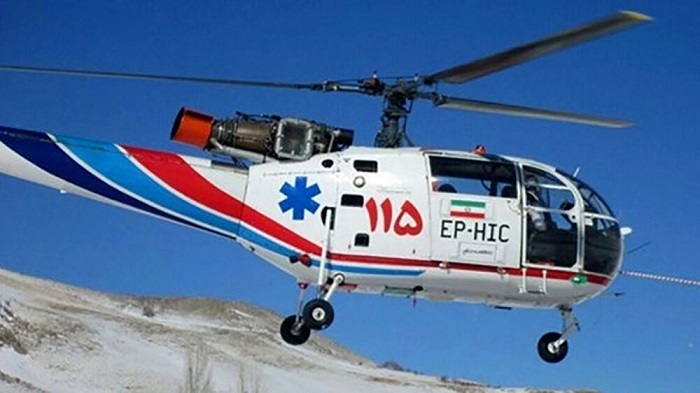 ۳ بیمار با اورژانس هوایی زنجان به بیمارستان منتقل شدند