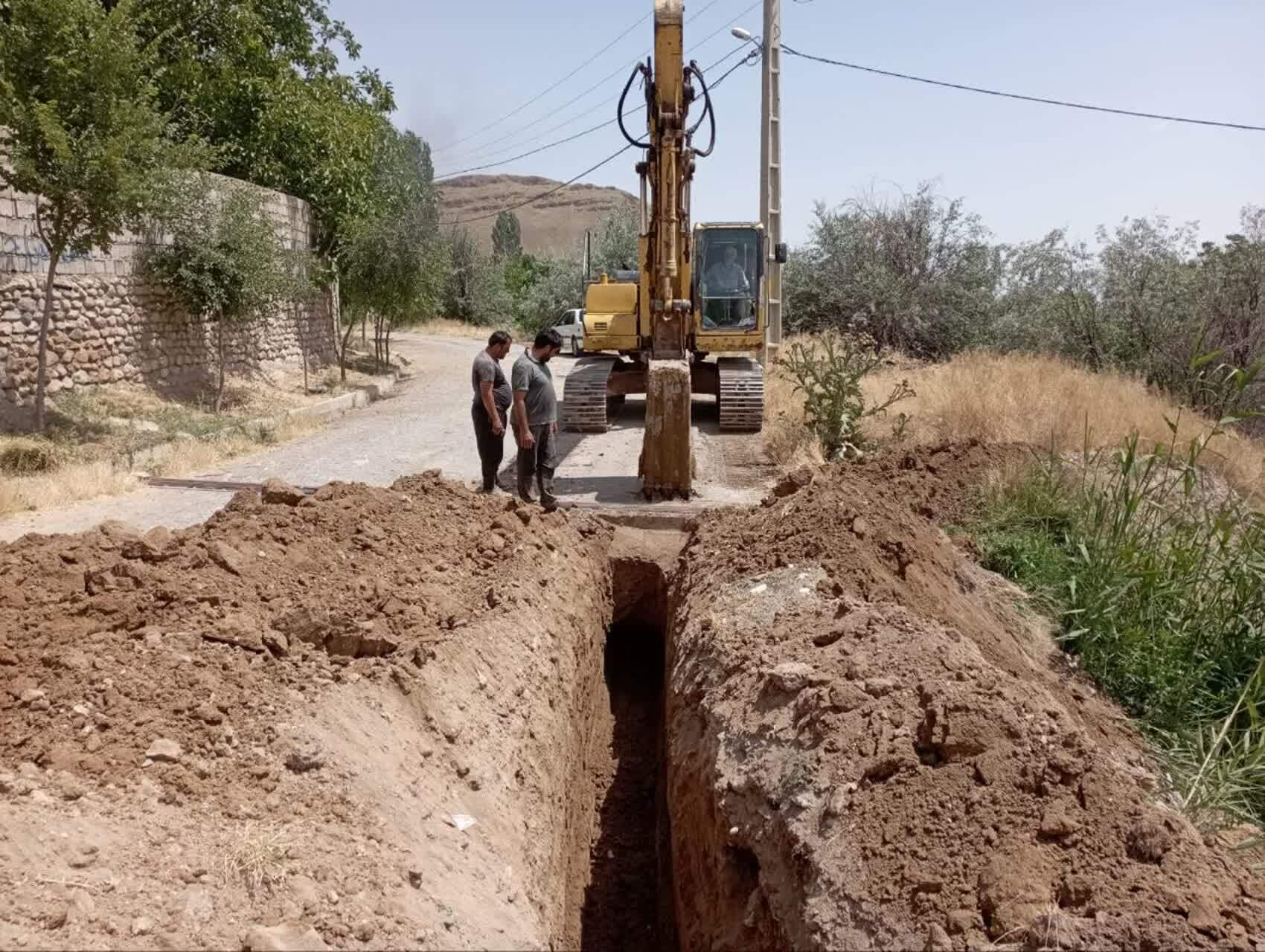 پیشرفت ۶۱ درصدی پروژه آبرسانی ۱۰۶ روستایی زون شهرستان شوط