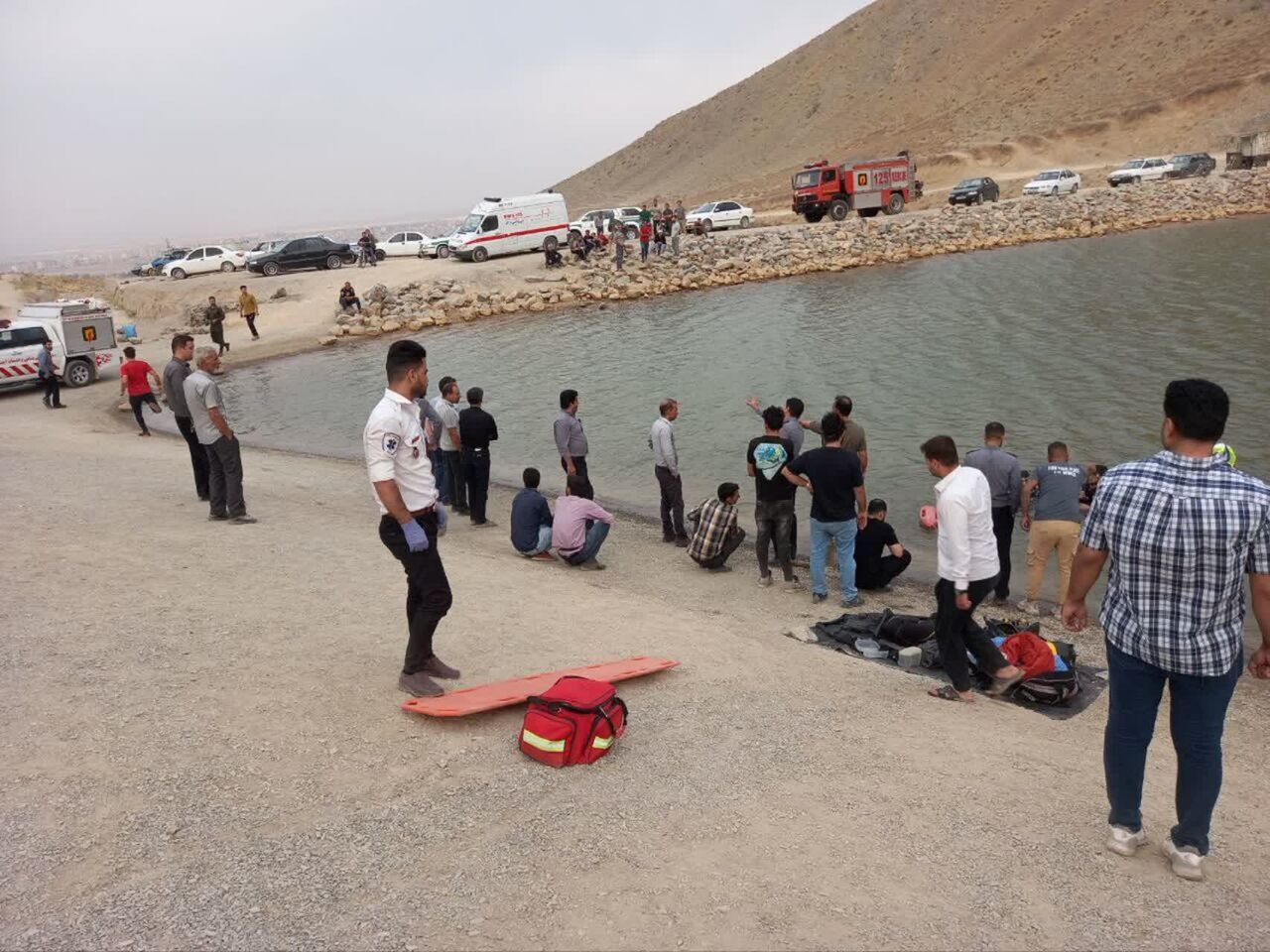 غرق شدن کودک ۲ ساله در رودخانه پردانان پیرانشهر