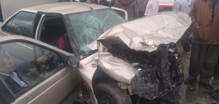 مصدومیت ١٤ نفر در تصادف های صبح جمعه استان