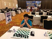 درخشش شطرنج باز کردستانی در مسابقات غرب آسیا