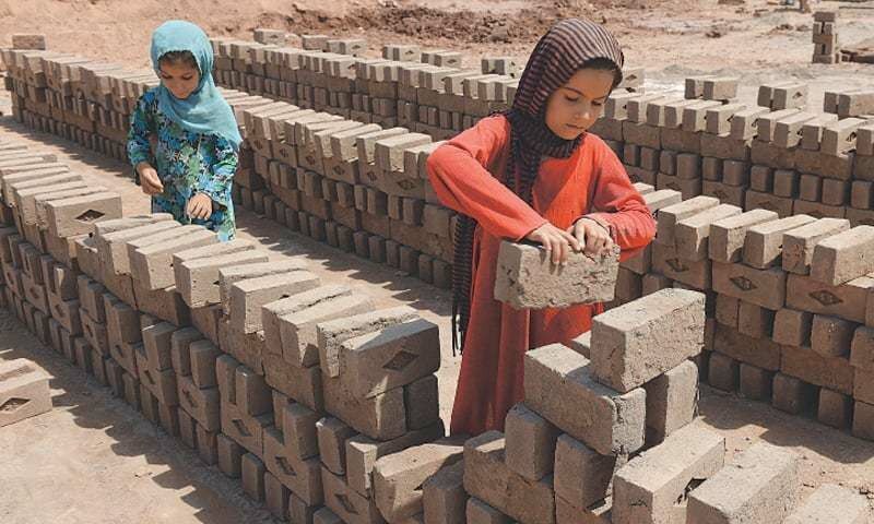 یک میلیون کودک کار در افغانستان