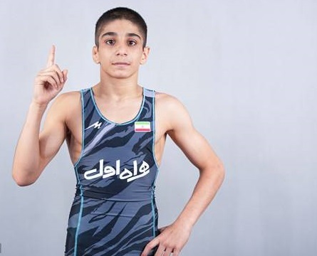 مدال طلای نوجوان خراسانی در  رقابت‌های کشتی آزاد نوجوانان قهرمانی آسیا در اردن