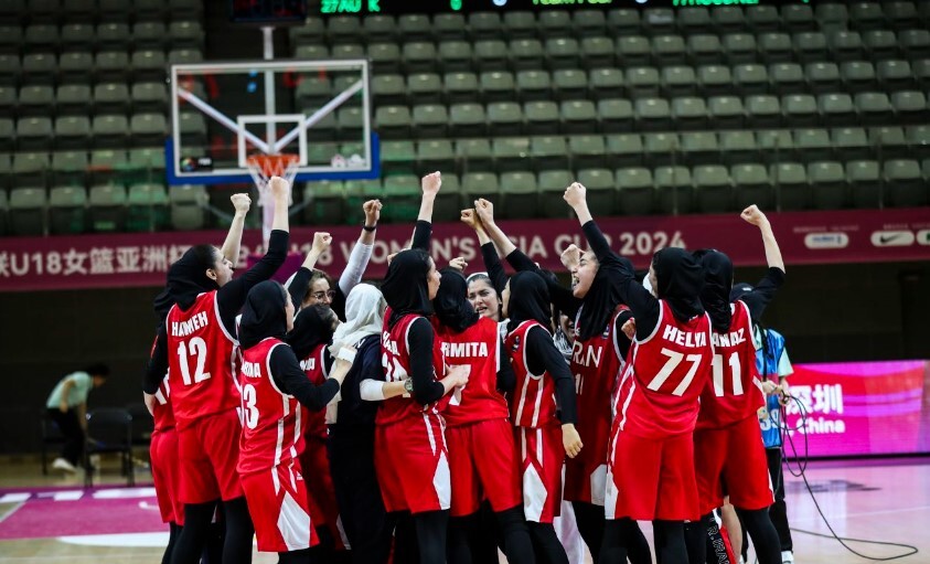 گزارش سایت فیبا از پیروزی تیم دختران زیر ۱۸ سال ایران مقابل ساموا