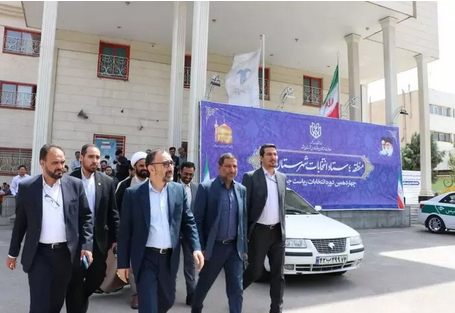 بازدید استاندار خراسان از تعدادی شعب اخذ رای در مشهد