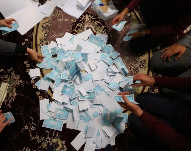 اعلام نتایج  انتخابات ریاست‌جمهوری در شهرستان فیروزه