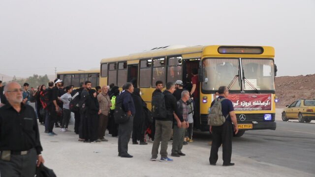 اختصاص ۱۷۰ دستگاه اتوبوس برای اعزام زائران اربعین حسینی به مرز خسروی در کرمانشاه