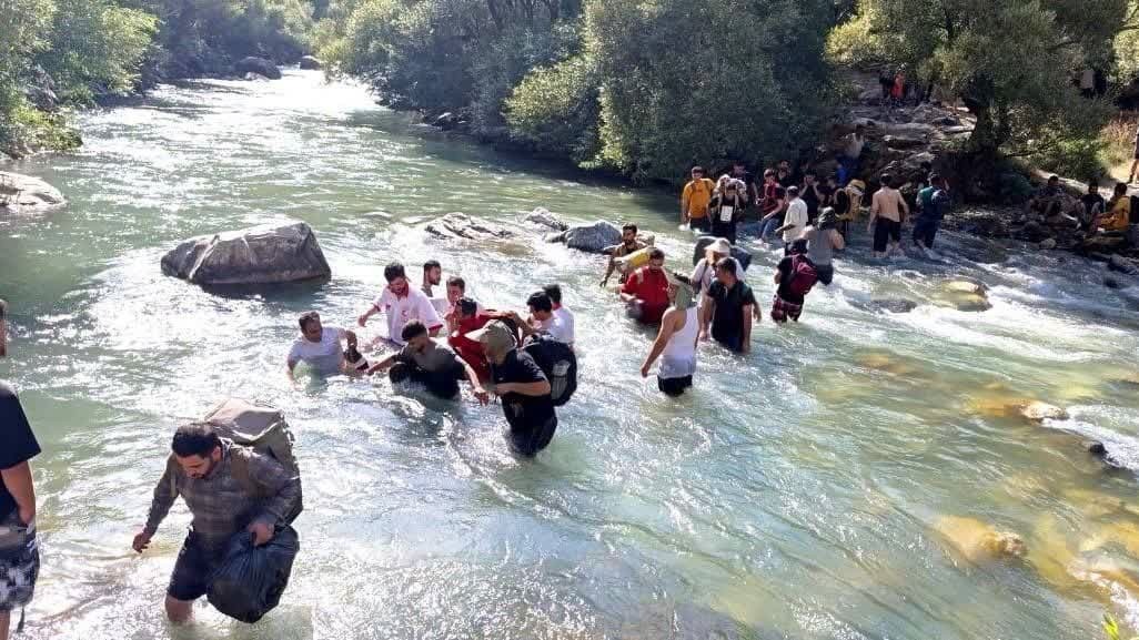 نجات گردشگر مصدوم در پیرانشهر