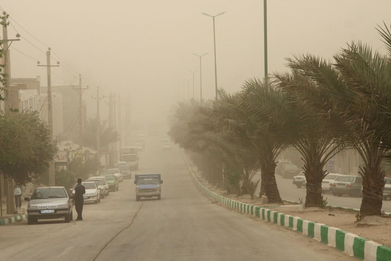 پیش بینی وقوع گرد و خاک محلی در خوزستان