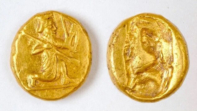کشف سکه های ایران باستان در ترکیه