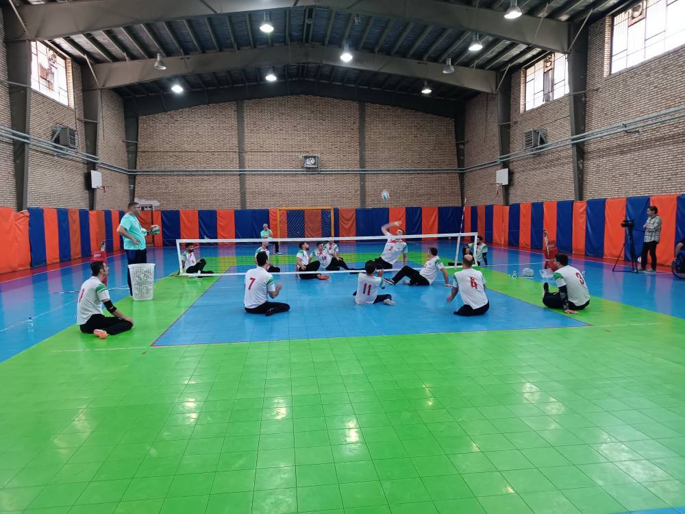 آغاز یازدهمین اردوی تیم ملی والیبال نشسته در مشهد