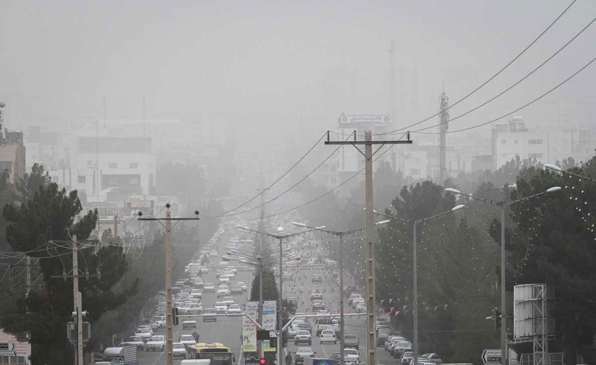 آلودگی هوا در ۶ شهر خوزستان