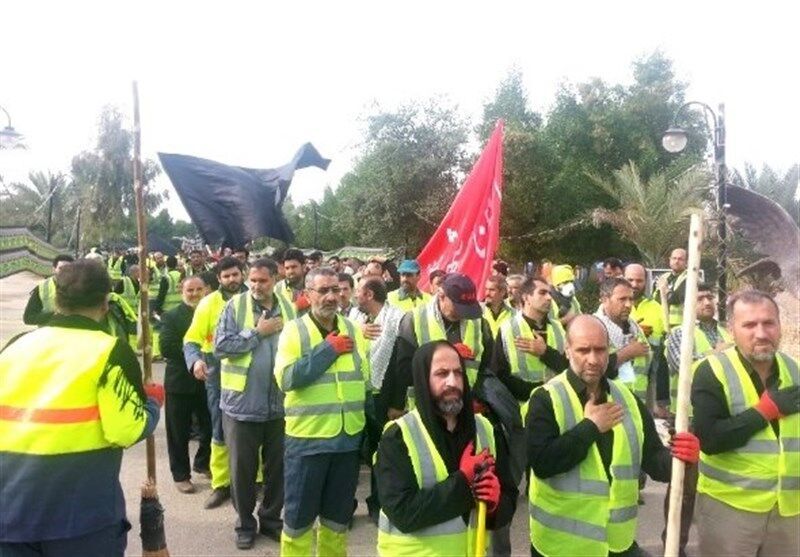 اعزام ۱۰۰ پاکبان از استان مرکزی به عتبات عالیات