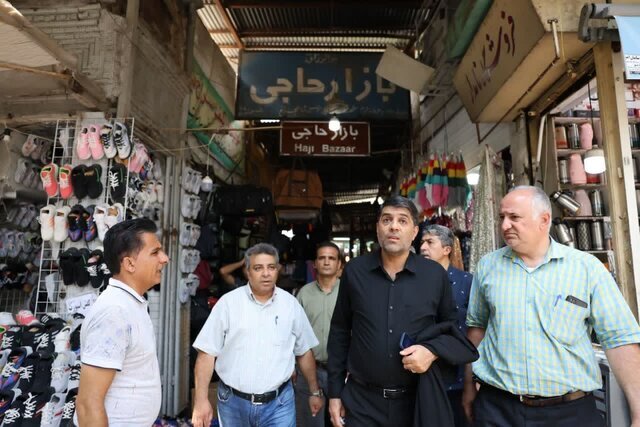 بازار حاجی شیراز مرمت می‌شود
