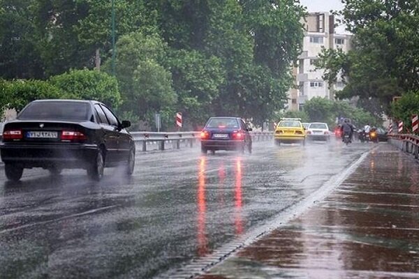 بارش‌های پراکنده در مناطقی از اصفهان