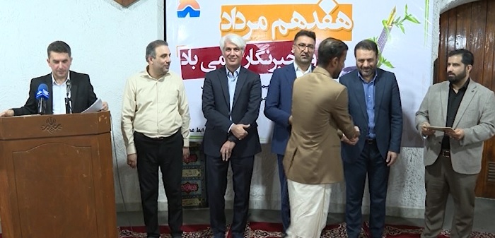 مراسم گرامیداشت روز خبرنگار در صداوسیمای مرکز خلیج فارس