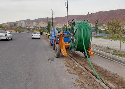 پیشرفت ۴۰ درصدی پروژه فیبر نوری در زنجان