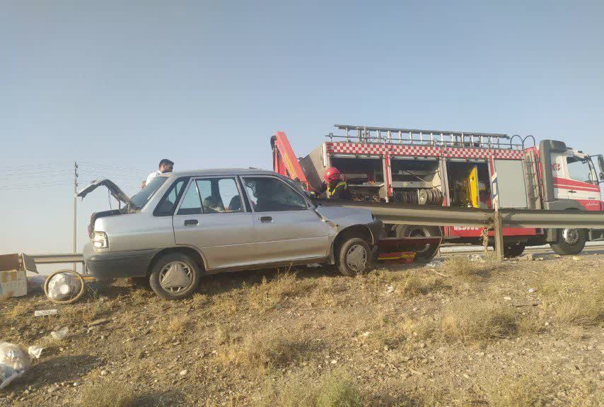 حادثه رانندگی در نیشابور با یک مصدوم