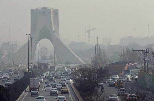 هوای تهران در شرایط ناسالم قراردارد