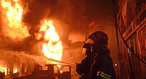 آتش‌سوزی سردخانه صنعتی در میاندوآب مهار شد