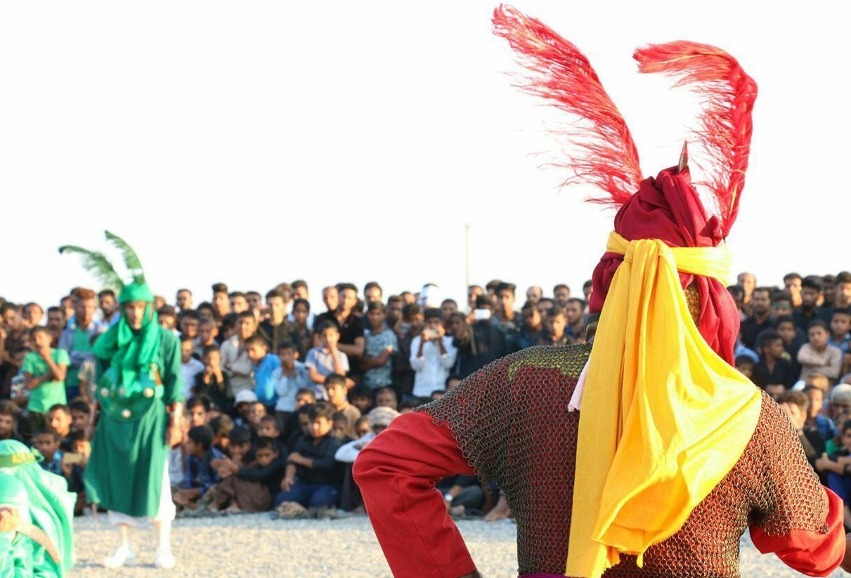 برگزاری همایش فرهنگی تعزیه خوانان میناب