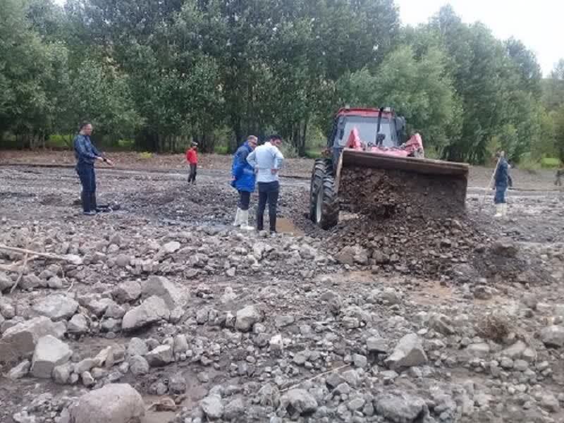 بروز خسارت به تاسیسات آب شرب روستا‌های شهرستان چالدران