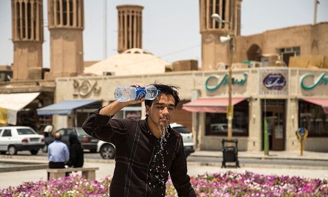 شهر یزد امروز به گرمترین حد خود می‌رسد
