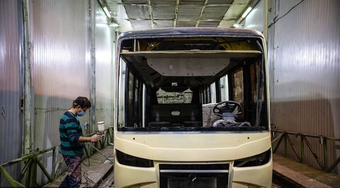 بازسازی کامل ۸ دستگاه اتوبوس در اصفهان