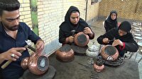 افتتاح کارگاه تولید صنایع دستی در گندمان