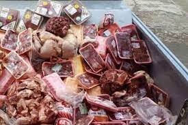 معدوم شدن۳.۵ تن گوشت و آلایش‌های غیرقابل مصرف در کرمانشاه