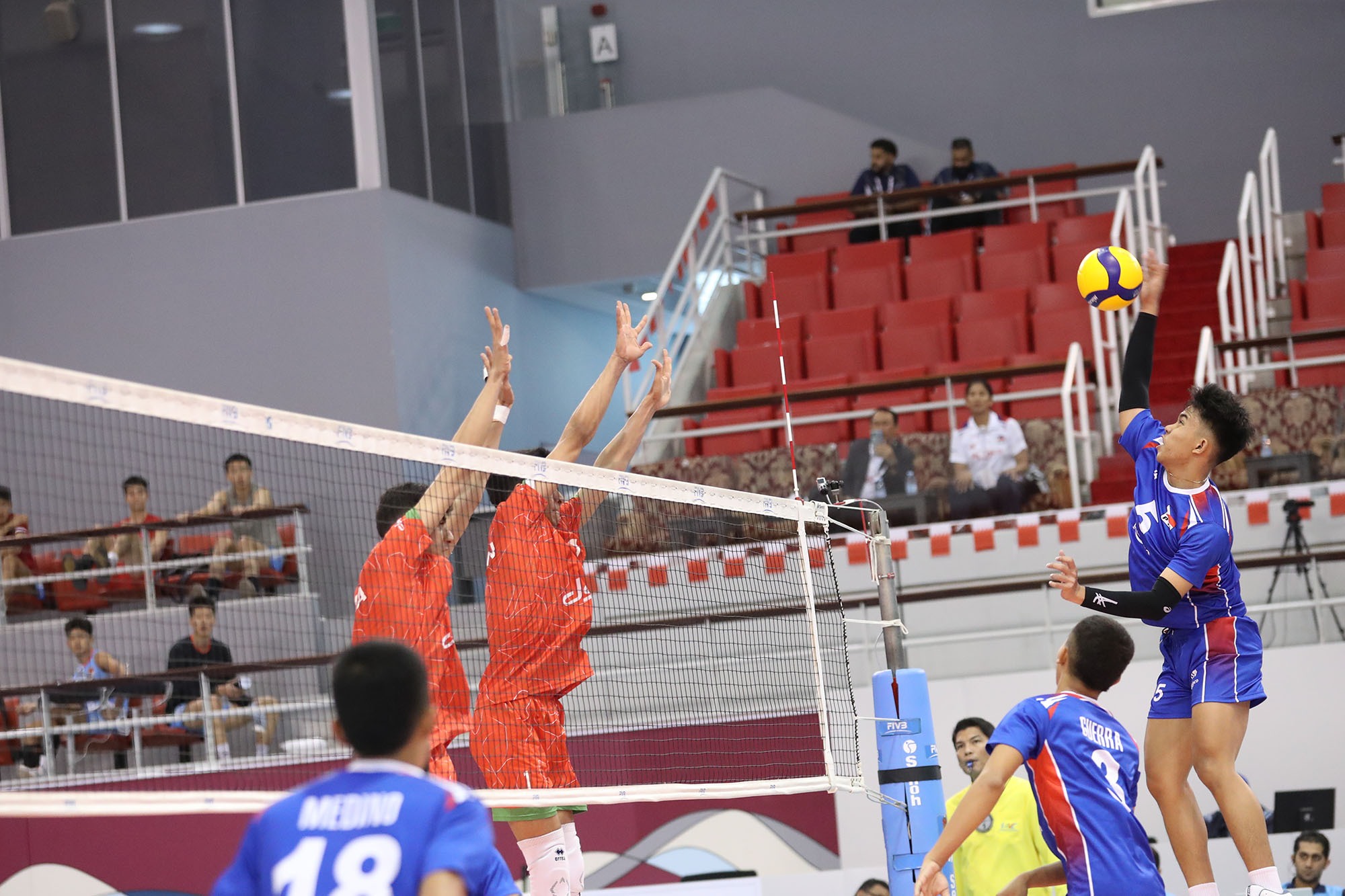 والیبال قهرمانی نوجوانان آسیا؛ پیروزی ایران مقابل فیلیپین