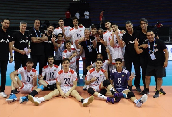 صعود تیم ملی والیبال ایران با درخشش ۵ گلستانی به رقابت‌های قهرمانی جوانان آسیا